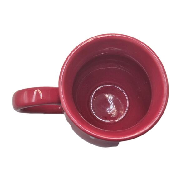 Temp-Tations By Tara Red White Polka Dot Mug 16oz Ceramic - Picture 5 of 8